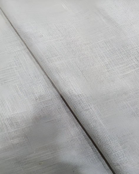 Linen Tree Men’s Pure Linen 40 LEA Solids Unstitched Suiting Fabric (Cool Beige)
