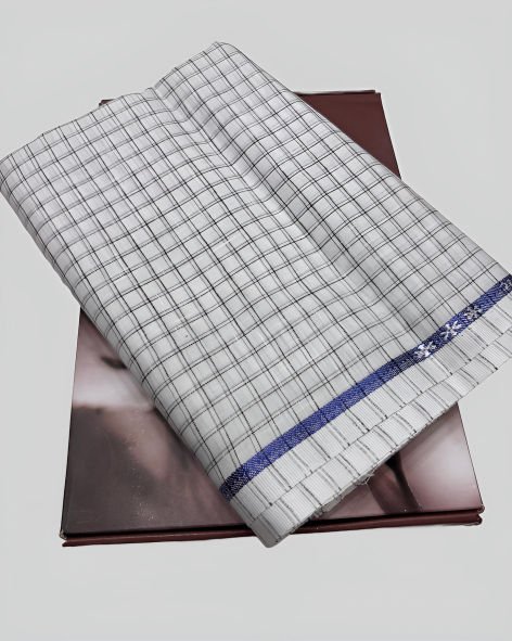 Linen Legacy Cotton Linen Checks Shirting Fabric (Hit Grey)