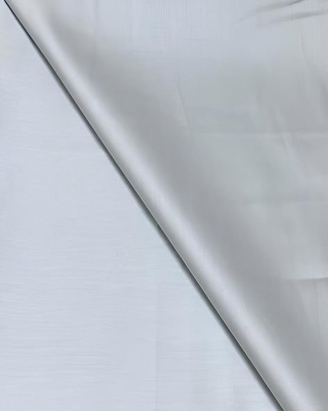 Giza Cotton Plain Light Grey Colour Premium Shirt Fabric